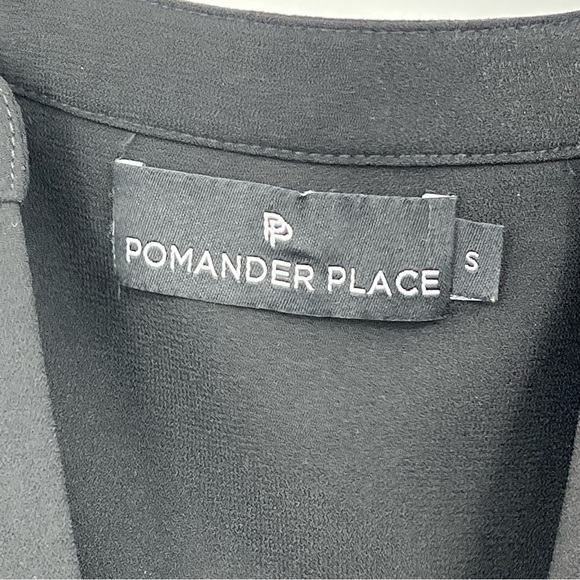 Tuckernuck S Pomander Place Kenzo Black Crepe 0455 Dress small women - Picture 7 of 11